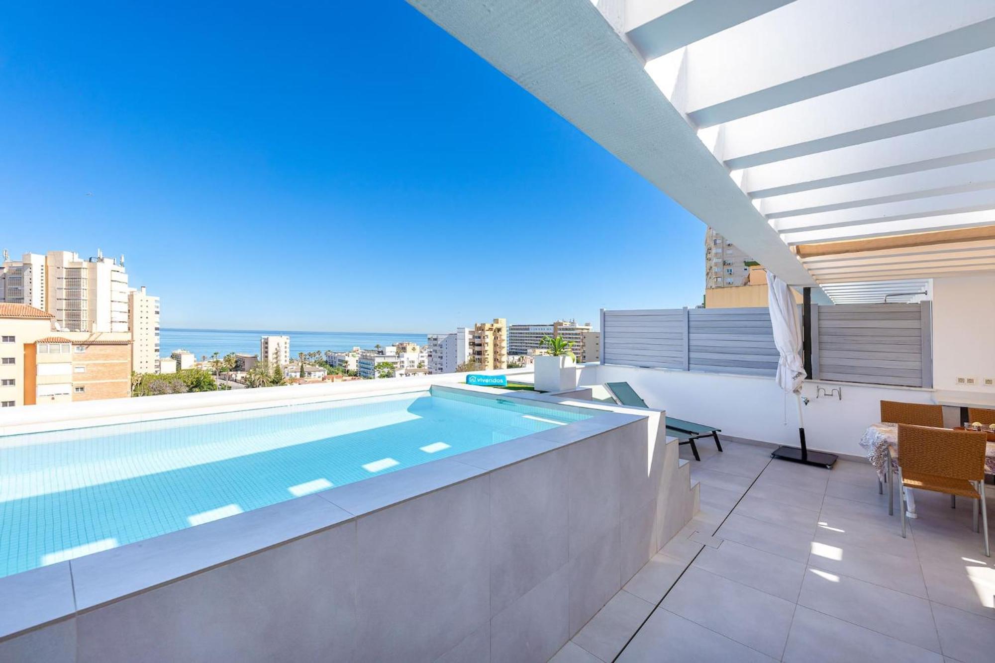 Vivendos - Tr14 - Private Pool Apartment Torremolinos Bagian luar foto